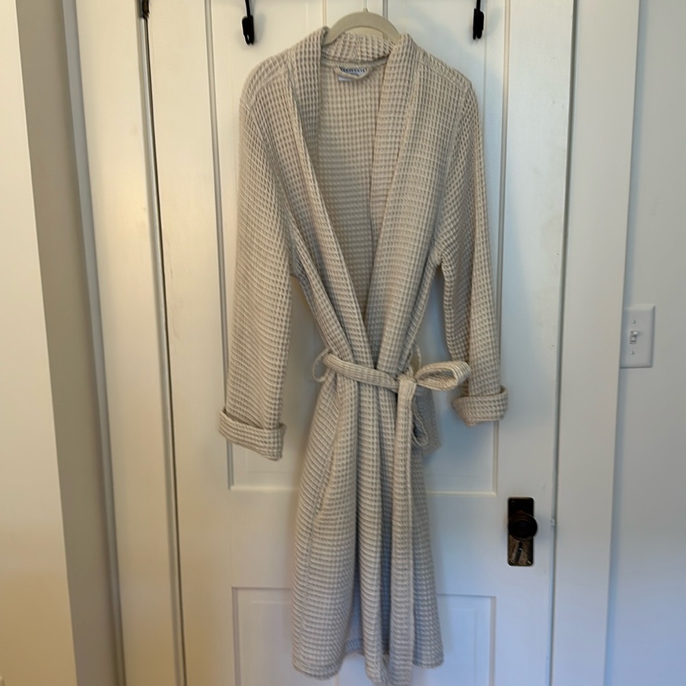 Parachute home waffle robe - tan